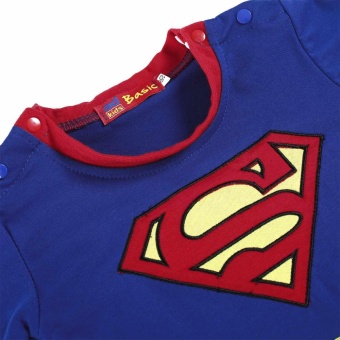 Promotion Sunwonder Superman Suit Fancy Dress SuperHero Costume Jumpsuit For Baby Toddler Kid Boy Romper Gift - Intl June 2018 - 3 Promotion Sunwonder Superman Suit Fancy Dress SuperHero Costume Jumpsuit for Baby Toddler Kid Boy Romper Gift - intl - 3