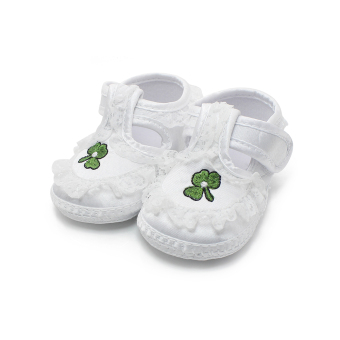 Pure White Newborn Baby Shoes Soft Sole Baptism Shoes & Christening Shoes Hook & Loop Baby Girls Shoes - Intl June 2018 - 2 Pure White Newborn Baby Shoes Soft Sole Baptism Shoes & Christening Shoes Hook & Loop Baby Girls Shoes - Intl - 2