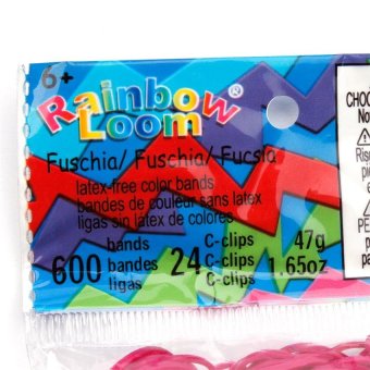 Rainbow Loom Bands Refill (Fuchsia) July 2018 - 2 Rainbow Loom Bands Refill (Fuchsia) - 2