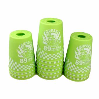 Rapid Cup Speed Training Sports 12 Pcs 89 Moto Stacking Cups(Green) June 2018 - 2 Rapid Cup Speed Training Sports 12 Pcs 89 Moto Stacking Cups(Green) - 2