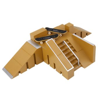 Skate Park Skatepark Ramp Parts For Tech Deck Finger Board #B June 2018 - 2 Skate Park Skatepark Ramp Parts For Tech Deck Finger Board #B - 2