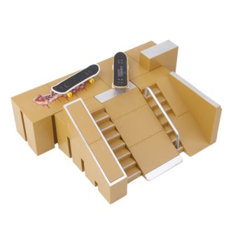 Skate Park Skatepark Ramp Parts For Tech Deck Finger Board #C June 2018 - 3 Skate Park Skatepark Ramp Parts For Tech Deck Finger Board #C - 3
