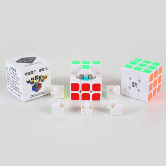 Speed Dragon Professional Rubik Cube Smooth Puzzle 3X3-White July 2018 - 2 Speed Dragon Professional Rubik Cube Smooth Puzzle 3X3-White - 2