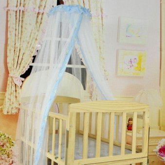 Summer Baby Bed Mosquito Mesh Dome Curtain Net For Toddler Crib CotCanopy - Intl July 2018 - 4 Summer Baby Bed Mosquito Mesh Dome Curtain Net for Toddler Crib CotCanopy - intl - 4