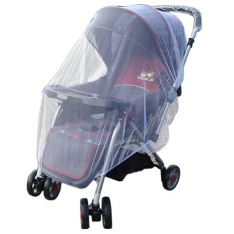 Sunweb Infants Baby Stroller Pushchair Mosquito Insect Net Safe Mesh Buggy Strollers Cover (White) June 2018 - 2 Sunweb Infants Baby Stroller Pushchair Mosquito Insect Net Safe Mesh Buggy Strollers Cover (White) - 2