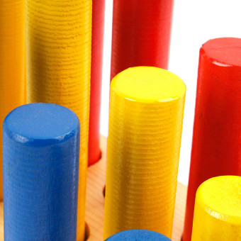 Tahanang Walang Hagdanan Graded Dowels S/15 Wooden Toy (Multicolor) June 2018 - 3 Tahanang Walang Hagdanan Graded Dowels S/15 Wooden Toy (Multicolor) - 3