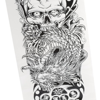 Women Men Temporary Fake Art Tattoo Sticker QB-3017 - Intl June 2018 - 4 Women Men Temporary Fake Art Tattoo Sticker QB-3017 - intl - 4