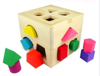 Wooden Shape Sorting Box - Educational And Therapeutic Toy For Kids June 2018 - 2 Wooden Shape Sorting Box - Educational and Therapeutic Toy for Kids - 2