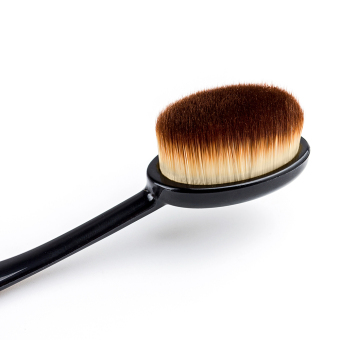 1 Pcs Toothbrush Makeup Brushes For Face Powder Blusher CosmeticBeauty Oval Curve Foundation Brush Make Up Tools (Black) - Intl June 2018 - 2 1 pcs Toothbrush Makeup Brushes for Face Powder Blusher CosmeticBeauty Oval Curve Foundation Brush Make Up Tools (Black) - Intl - 2