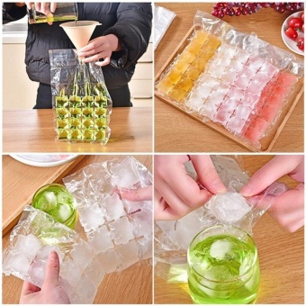 10Pcs/set Fridge Self-sealing Ice Packs Portable Disposable CubeTray Mould Bag One-time Using - Intl June 2018 - 4 10Pcs/set Fridge Self-sealing Ice Packs Portable Disposable CubeTray Mould Bag One-time using - intl - 4