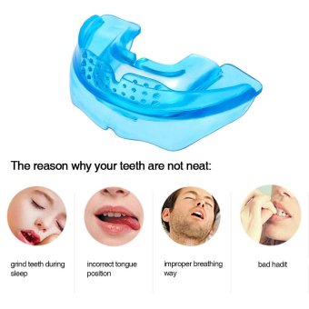 1Pc Orthodontic Trainer Teeth Alignment Straight Teeth System Adult Mouthpieces Brace Dental Tray Mouthguard With Box - Intl June 2018 - 3 1Pc Orthodontic Trainer Teeth Alignment Straight Teeth System Adult Mouthpieces Brace Dental Tray Mouthguard With Box - intl - 3