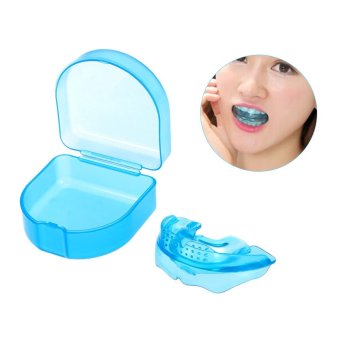 1Pc Orthodontic Trainer Teeth Alignment Straight Teeth System Adult Mouthpieces Brace Dental Tray Mouthguard With Box - Intl June 2018 - 5 1Pc Orthodontic Trainer Teeth Alignment Straight Teeth System Adult Mouthpieces Brace Dental Tray Mouthguard With Box - intl - 5