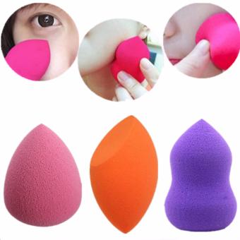 3D Beauty Puff Blender Sponge Pointed Edge - 2pcs June 2018 - 3 3D Beauty puff Blender Sponge Pointed Edge - 2pcs - 3
