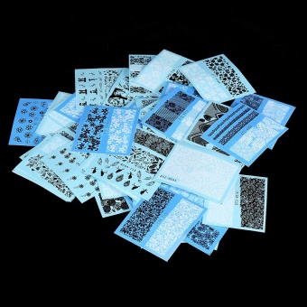 48 Sheets Lace Flower Nail Art Water Transfer Stickers ManicureDecals - Intl June 2018 - 3 48 Sheets Lace Flower Nail Art Water Transfer Stickers ManicureDecals - intl - 3