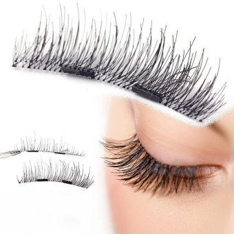 4pcs (1 Pair) Magnetic Eye Lashes 3D Reusable False MagnetEyelashes Extension - Intl June 2018 - 5 4pcs (1 Pair) Magnetic Eye Lashes 3D Reusable False MagnetEyelashes Extension - intl - 5