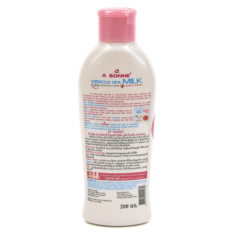 A Bonne Miracle Spa Milk UV Whitening Lotion Nano White Glutathione Kojic 200ml April 2018 - 2 A Bonne Miracle Spa Milk UV Whitening Lotion Nano White Glutathione Kojic 200ml - 2