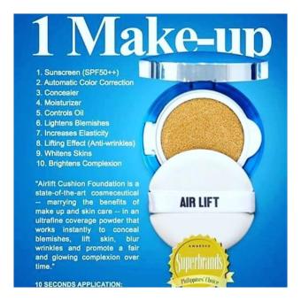 AIR LIFT CUSHION FOUNDATION 10 In 1 Refill & Barburu Soap FREE By MarbevPH June 2018 - 2 AIR LIFT CUSHION FOUNDATION 10 in 1 Refill & Barburu soap FREE by MarbevPH - 2