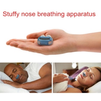 Anti Snoring Nasal Mask Auto CPAP Air Purifier BreathebleVentilator Nose Apparatus Nose Clip Sleeping Snoring Insomnia NoiseStopper Aid (Color Random) - Intl June 2018 - 4 Anti Snoring Nasal Mask Auto CPAP Air Purifier BreathebleVentilator Nose Apparatus Nose Clip Sleeping Snoring Insomnia NoiseStopper Aid (Color Random) - intl - 4