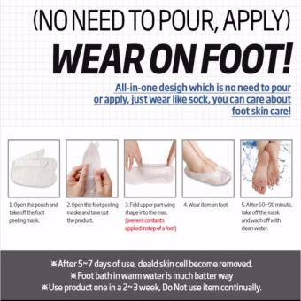 Authentic Korea Shiny And Soft Purederm Exfoliating Foot Peeling Mask Peels Away Calluses Dead Skin June 2018 - 4 Authentic Korea Shiny and Soft Purederm Exfoliating Foot Peeling Mask Peels Away Calluses Dead Skin - 4