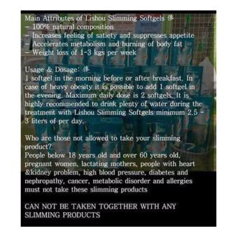 Baian Lishou Slimming Softgel (36 Softgels/Can) June 2018 - 3 Baian Lishou Slimming Softgel (36 Softgels/Can) - 3