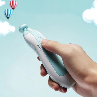 Battery Operated Baby Nail File Tools, Electric Safe Nail ClipperTrimmer Set For Newborn Toddler Toes And Fingernails Care, Polishand Trim - Light Blue - Intl June 2018 - 2 Battery Operated Baby Nail File Tools, Electric Safe Nail ClipperTrimmer Set for Newborn Toddler Toes and Fingernails Care, Polishand Trim - Light Blue - intl - 2
