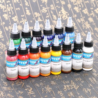 Besta Tattoo Inks 7 Colors 30ml/bottle Tatto Pigment Inks Set For Body Tattoo Art Kit - Intl June 2018 - 2 Besta Tattoo Inks 7 Colors 30ml/bottle Tatto Pigment Inks Set for Body Tattoo Art Kit - intl - 2