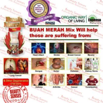Buah Merah Mix 100% Organic Herbal Powdered Juice Drink June 2018 - 4 Buah Merah Mix 100% Organic Herbal Powdered Juice Drink - 4
