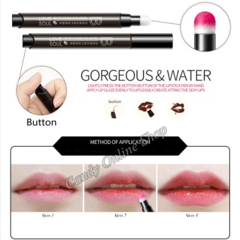 Candy Online Korea Air Cushion Lip Glaze Pen Sponge Lipstick #2 June 2018 - 5 Candy Online Korea Air Cushion Lip Glaze Pen Sponge Lipstick #2 - 5