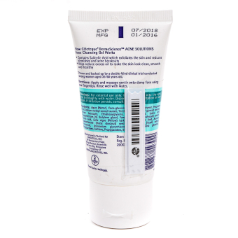 Celeteque Dermo Science Acne Solution Cleansing Gel 50ml July 2018 - 2 Celeteque Dermo Science Acne Solution Cleansing Gel 50ml - 2