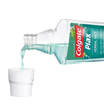 Colgate Plax Herbal Salt Mouthwash 250ml June 2018 - 2 Colgate Plax Herbal Salt Mouthwash 250ml - 2