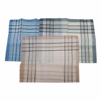 Cotton Grid Handkerchief 446 12pcs/bag 1dozen/bag June 2018 - 3 Cotton grid handkerchief 446 12pcs/bag 1dozen/bag - 3