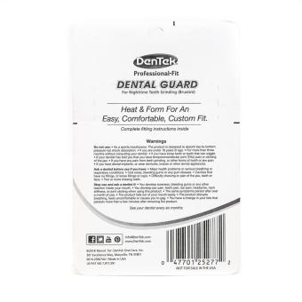 Dentek Professional Fit Dental Guard Maximum Protection June 2018 - 2 Dentek Professional Fit Dental Guard Maximum Protection - 2