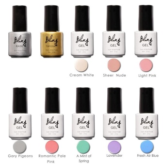 FOCALLURE Bling Nail Polish Set Soak-Off Long Lasting Nail Gel Kit Color Palette - Intl June 2018 - 5 FOCALLURE Bling Nail Polish Set Soak-Off Long Lasting Nail Gel Kit Color Palette - intl - 5