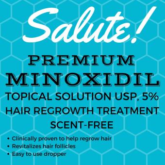 Hair Grower And Thickener - Minoxidil Solution USP 5%,50mL By Salute! SET Of FOUR(4) June 2018 - 5 Hair Grower and Thickener - Minoxidil Solution USP 5%,50mL by Salute! SET of FOUR(4) - 5