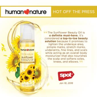 Human Heart Nature Sunflower Beauty Oil 100ml June 2018 - 2 Human Heart Nature Sunflower Beauty Oil 100ml - 2