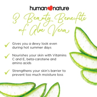 Human Nature Hydrating Face Mist With Aloe Vera 50ml June 2018 - 4 Human Nature Hydrating Face Mist with Aloe Vera 50ml - 4