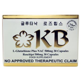 KB Kyusoku Bihaku Glutathione Activator Plus NAC Rosehips 500mgcapsules April 2018 - 2 KB Kyusoku Bihaku Glutathione Activator plus NAC Rosehips 500mgcapsules - 2