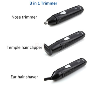 Kemei KM-309 Rechargeable 3 In 1 Electric Shaving Nose And Ear HairTrimmer Washable Beard Hair Shaver Face Care Device With HotShapers Slimming Waist Belt June 2018 - 2 Kemei KM-309 Rechargeable 3 In 1 Electric Shaving Nose And Ear HairTrimmer Washable Beard Hair Shaver Face Care Device With HotShapers Slimming Waist Belt - 2