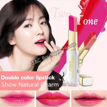 Korea NOVO Double Color Lipstick Makeup Moisturizing Color Gradient Lipstick #4 June 2018 - 4 Korea NOVO Double Color Lipstick Makeup Moisturizing Color Gradient Lipstick #4 - 4