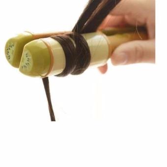 Korean Cute Mini Creative Fruit Straight Hair Curler ElectricDual-Purpose Splint Roll Straightener ORANGE July 2018 - 3 Korean Cute Mini Creative Fruit Straight Hair Curler ElectricDual-Purpose Splint Roll Straightener ORANGE - 3