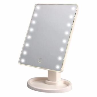 LED Vanity Makeup Mirror With Lights Table Lamp & Cosmetic Mirror (White) June 2018 - 2 LED Vanity Makeup Mirror with Lights Table Lamp & Cosmetic Mirror (White) - 2