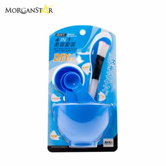 Makeup Beauty DIY Facial Face Mask Bowl Brush Spoon Stick Tool Set(Blue) June 2018 - 3 Makeup Beauty DIY Facial Face Mask Bowl Brush Spoon Stick Tool Set(Blue) - 3