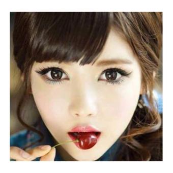MAMA'S CHOICE CRYSTAL AMBER CHOCO CONTACT LENS June 2018 - 2 MAMA'S CHOICE CRYSTAL AMBER CHOCO CONTACT LENS - 2