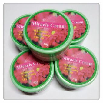 MIRACLE CREAM WHITENING, MOISTURIZER & ANTI-AGING SPF50 50g June 2018 - 2 MIRACLE CREAM WHITENING, MOISTURIZER & ANTI-AGING SPF50 50g - 2