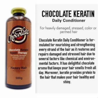 New 2017 Chocolate Keratin Repair Therapy Daily Conditioner 500g April 2018 - 2 New 2017 Chocolate Keratin Repair Therapy Daily Conditioner 500g - 2