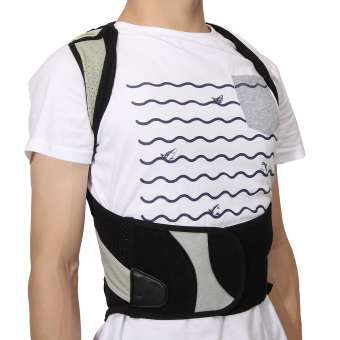 New Posture Back Shoulder Lumbar Corrector Support Brace Belt Therapy Adjustable M June 2018 - 4 New Posture Back Shoulder Lumbar Corrector Support Brace Belt Therapy Adjustable M - 4