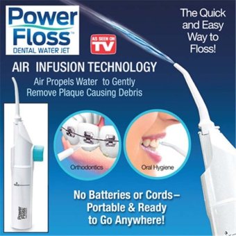 Power Whitening Flosser Oral Irrigator Electric Floss Pick DentalCare Water Jet Cords Tooth, Pick Braces - INTL June 2018 - 4 Power Whitening Flosser Oral Irrigator Electric Floss Pick DentalCare Water Jet Cords Tooth, Pick Braces - INTL - 4