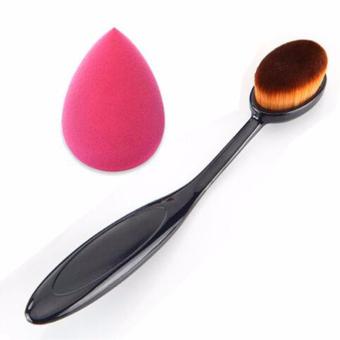 Professional 24Pcs Cosmetic Makeup Make Up Brush Brushes Set Kit Tools + Toothbrush Makeup Brushes Cosmetic Puff With Super Soft Pouch Bag Case - Intl June 2018 - 4 Professional 24Pcs Cosmetic Makeup Make Up Brush Brushes Set Kit Tools + Toothbrush Makeup Brushes Cosmetic Puff with Super Soft Pouch Bag Case - intl - 4