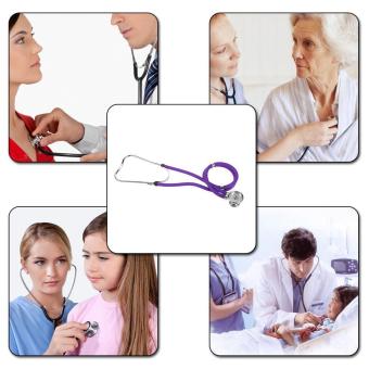 Professional Stethoscope Medical Double Dual Head Colorful Multifunctional Stethoscope Health Care Purple - Intl June 2018 - 4 Professional Stethoscope Medical Double Dual Head Colorful Multifunctional Stethoscope Health Care Purple - intl - 4