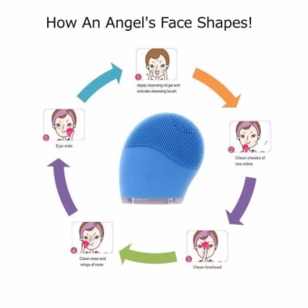 Rechargeable Waterproof Vibrating Facial Cleansing Brush (Blue) June 2018 - 4 Rechargeable Waterproof Vibrating Facial Cleansing Brush (Blue) - 4